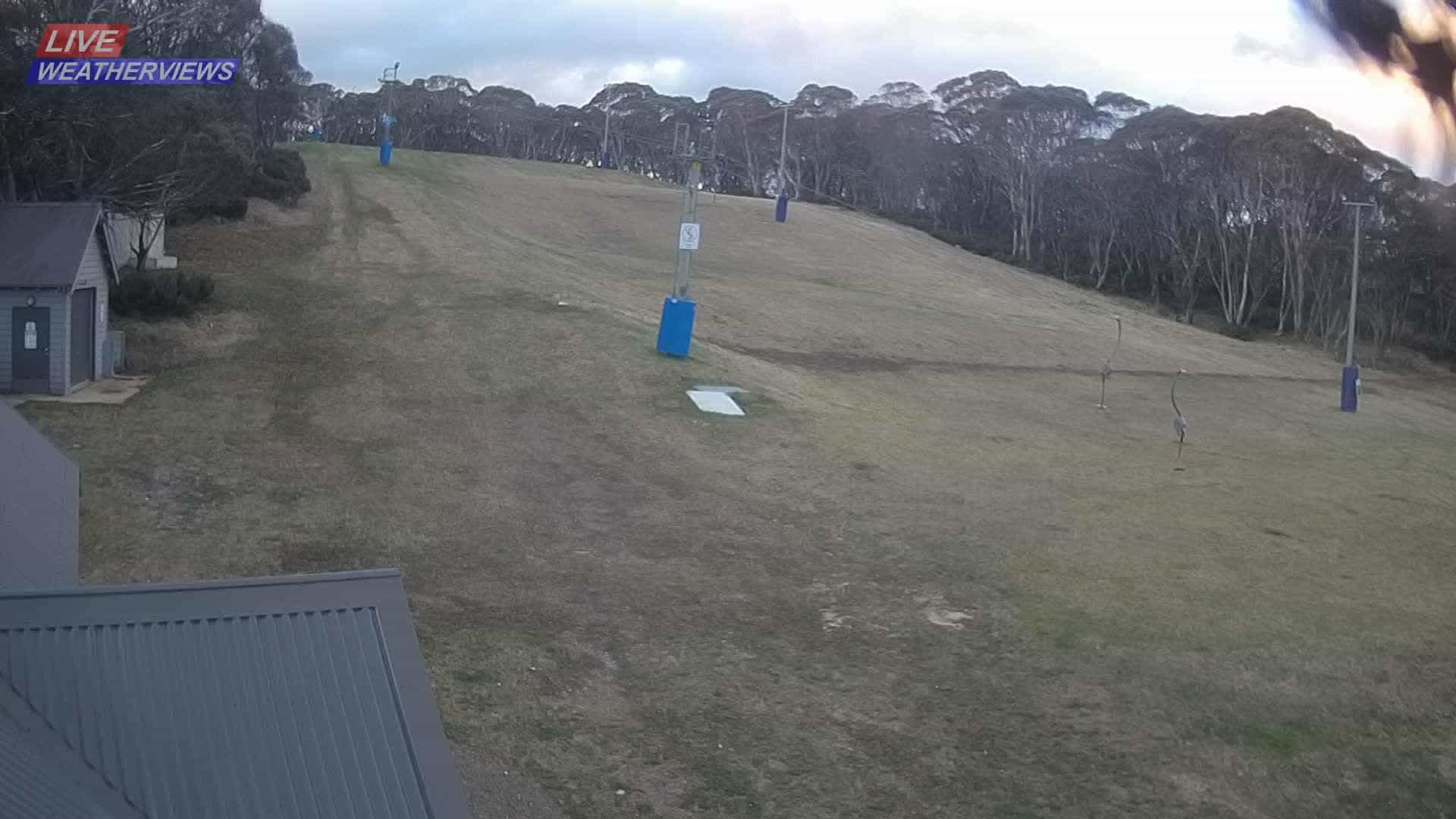 Dinner Plain Cobungra Platter webcam frame captured 15 September 2026 at 6:05 pm AEST