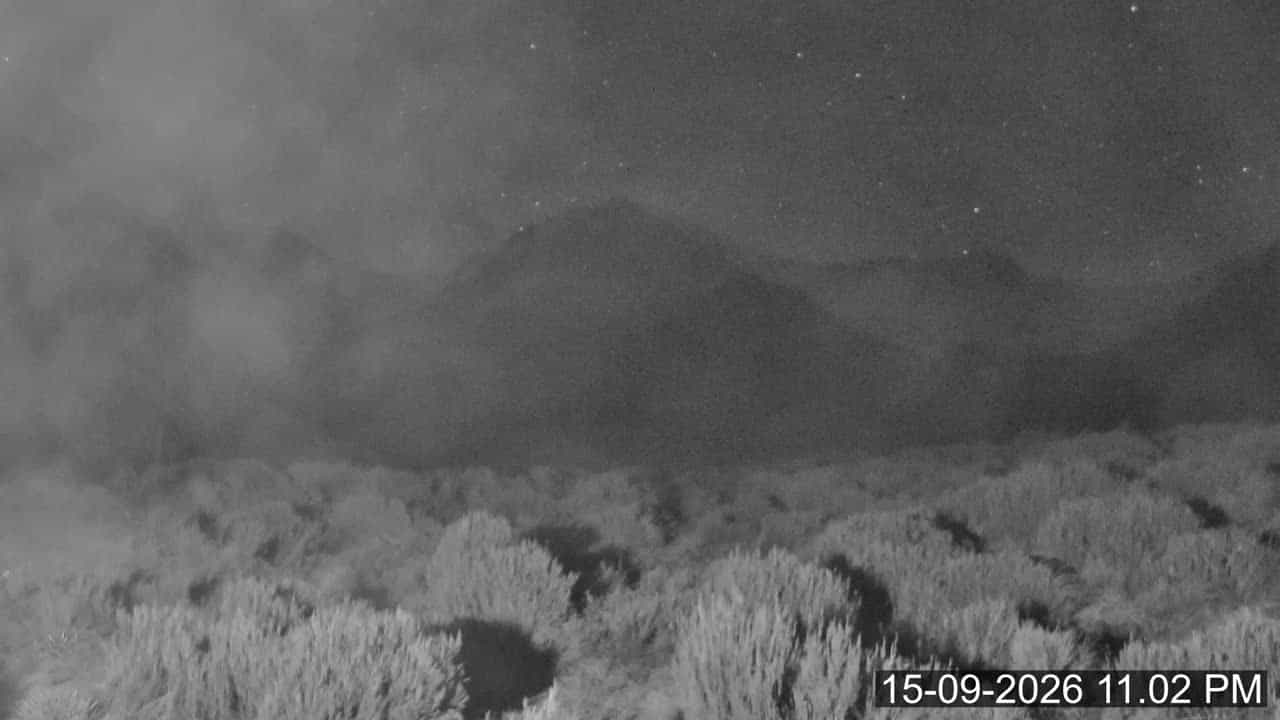 Porters Lodge webcam frame captured 15 September 2026 at 11:06 pm NZST