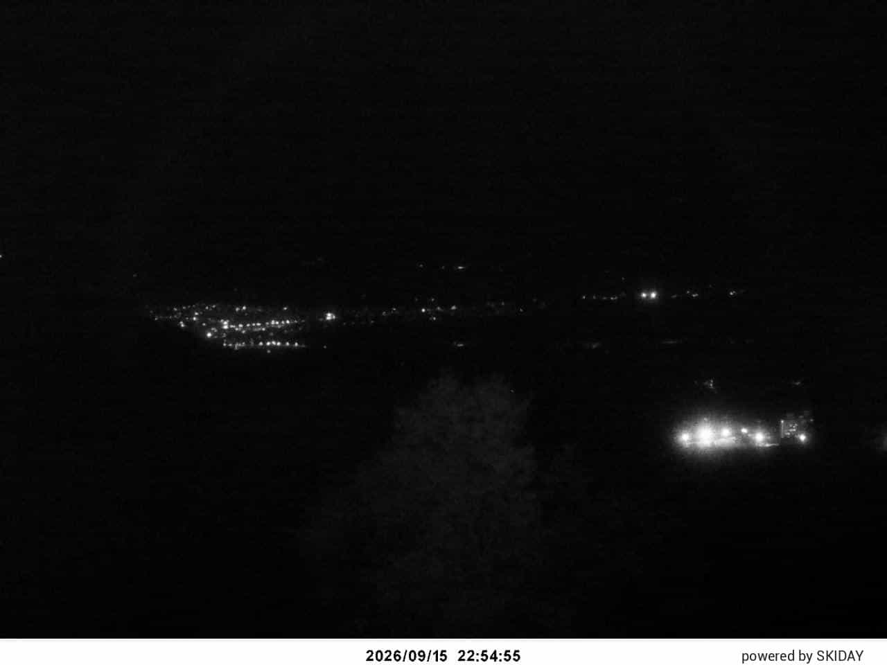 Furano Furano Ropeway Summit webcam frame captured 15 September 2026 at 11:54 pm GMT+9