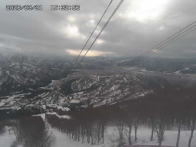 Hakkaisan Minamiuonuma webcam frame captured 10 September 2026 at 11:34 pm GMT+9