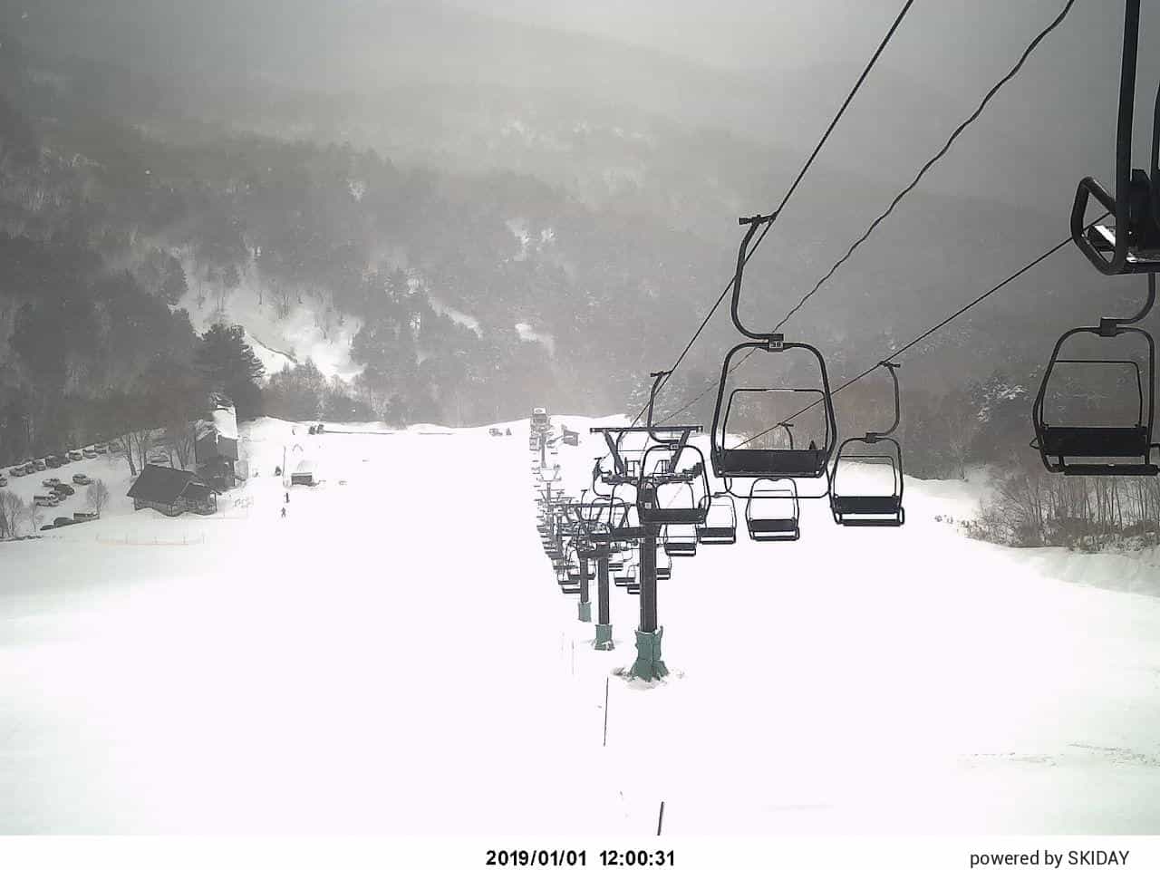 Yuzawa Nakazato Cam1 webcam frame captured 10 September 2026 at 11:34 pm GMT+9