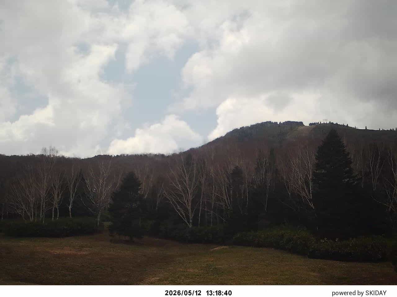 Yakebitaiyama Shiga Kogen Yakebitaiyama webcam frame captured 10 September 2026 at 11:34 pm GMT+9