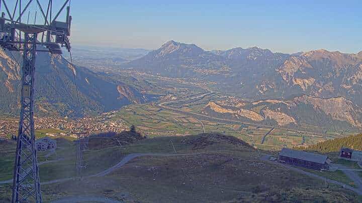 Wangs (Pizol) Gaffia webcam frame captured 15 September 2026 at 5:41 pm GMT+2
