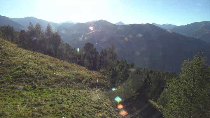 Bad Gastein Graukogel Upper Station webcam frame captured 15 September 2026 at 5:32 pm GMT+2