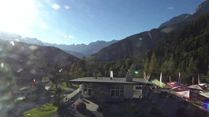 Werfenweng Base Station 8 EUB webcam frame captured 15 September 2026 at 5:41 pm GMT+2