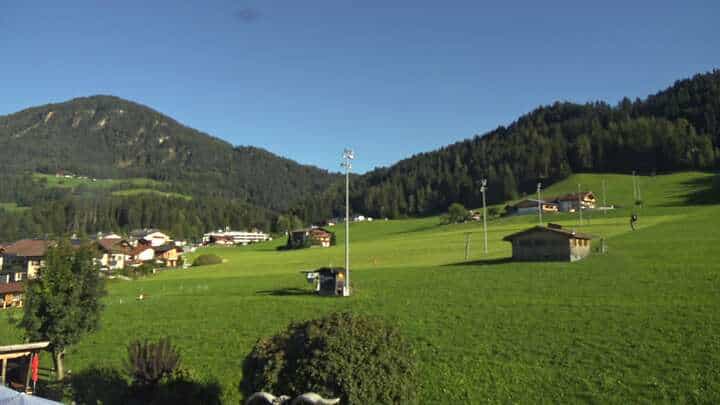 Reith im Alpbachtal (Ski Juwel Alpbachtal Wildschönau) Reitherkogelbahn webcam frame captured 15 September 2026 at 5:37 pm GMT+2