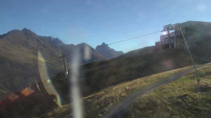 St. Anton am Arlberg (Arlberg) Galzig Upper Station webcam frame captured 15 September 2026 at 5:39 pm GMT+2