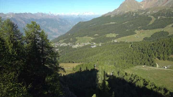 Gressan (Pila) Grimondet webcam frame captured 15 September 2026 at 5:19 pm GMT+2