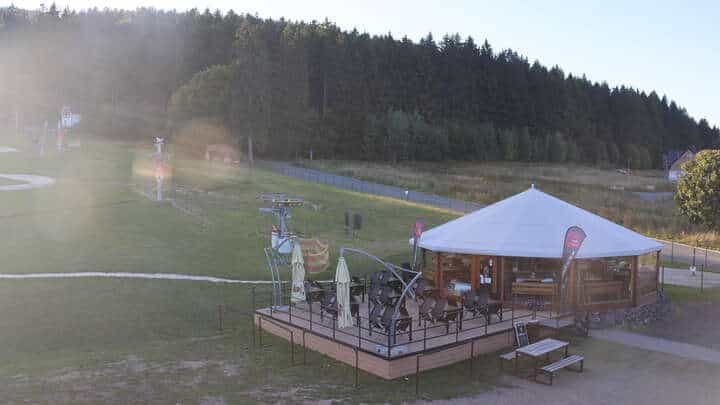 Červená Voda Čenkovice - Červená Voda webcam frame captured 15 September 2026 at 5:58 pm GMT+2