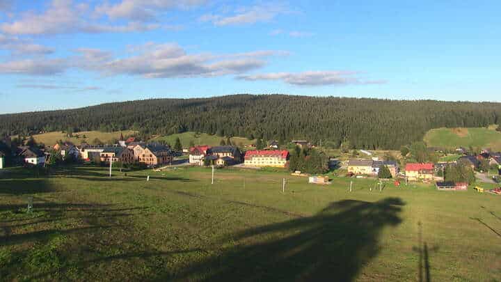 Kvilda Kvilda I webcam frame captured 15 September 2026 at 5:53 pm GMT+2