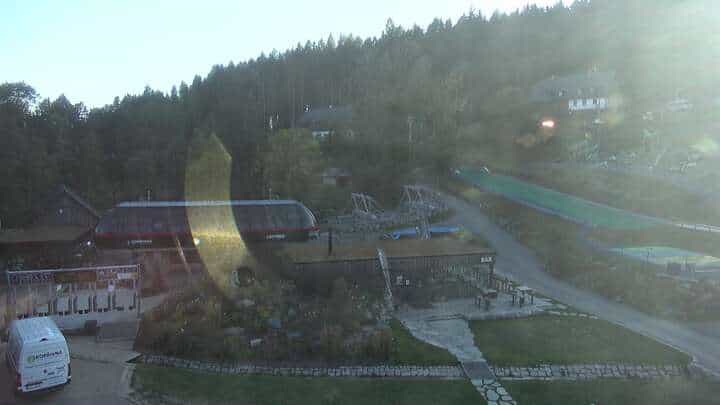 Malá Morávka Kopřivná webcam frame captured 15 September 2026 at 5:36 pm GMT+2