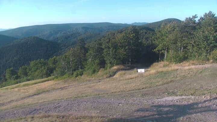 Kremnica (Skalka arena) Ski Skalka webcam frame captured 15 September 2026 at 5:53 pm GMT+2