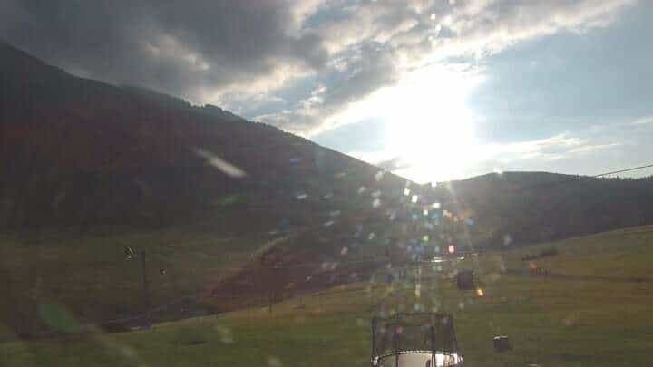 Ždiar Skicentrum Strednica webcam frame captured 15 September 2026 at 5:58 pm GMT+2