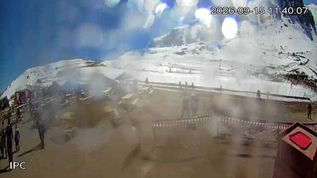 Farellones Base webcam frame captured 15 September 2026 at 12:41 pm GMT-3