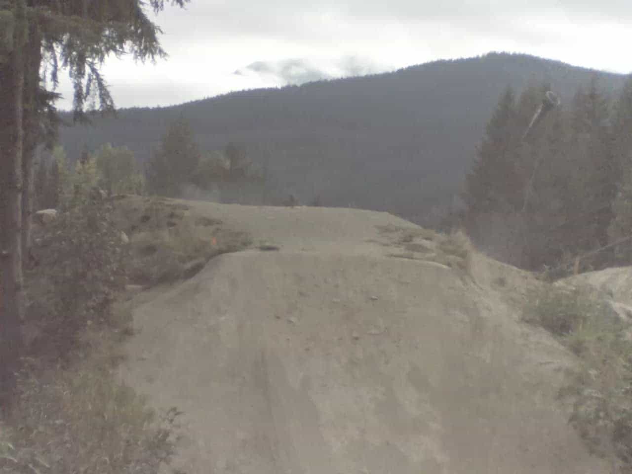 Whistler Blackcomb Bike Park - Whistler Mountain webcam frame captured 13 September 2026 at 12:10 am GMT-7