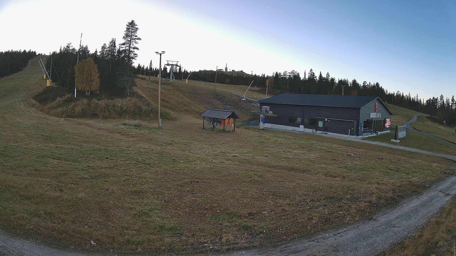 Ruka Masto Slopes webcam frame captured 15 September 2026 at 6:35 pm GMT+3