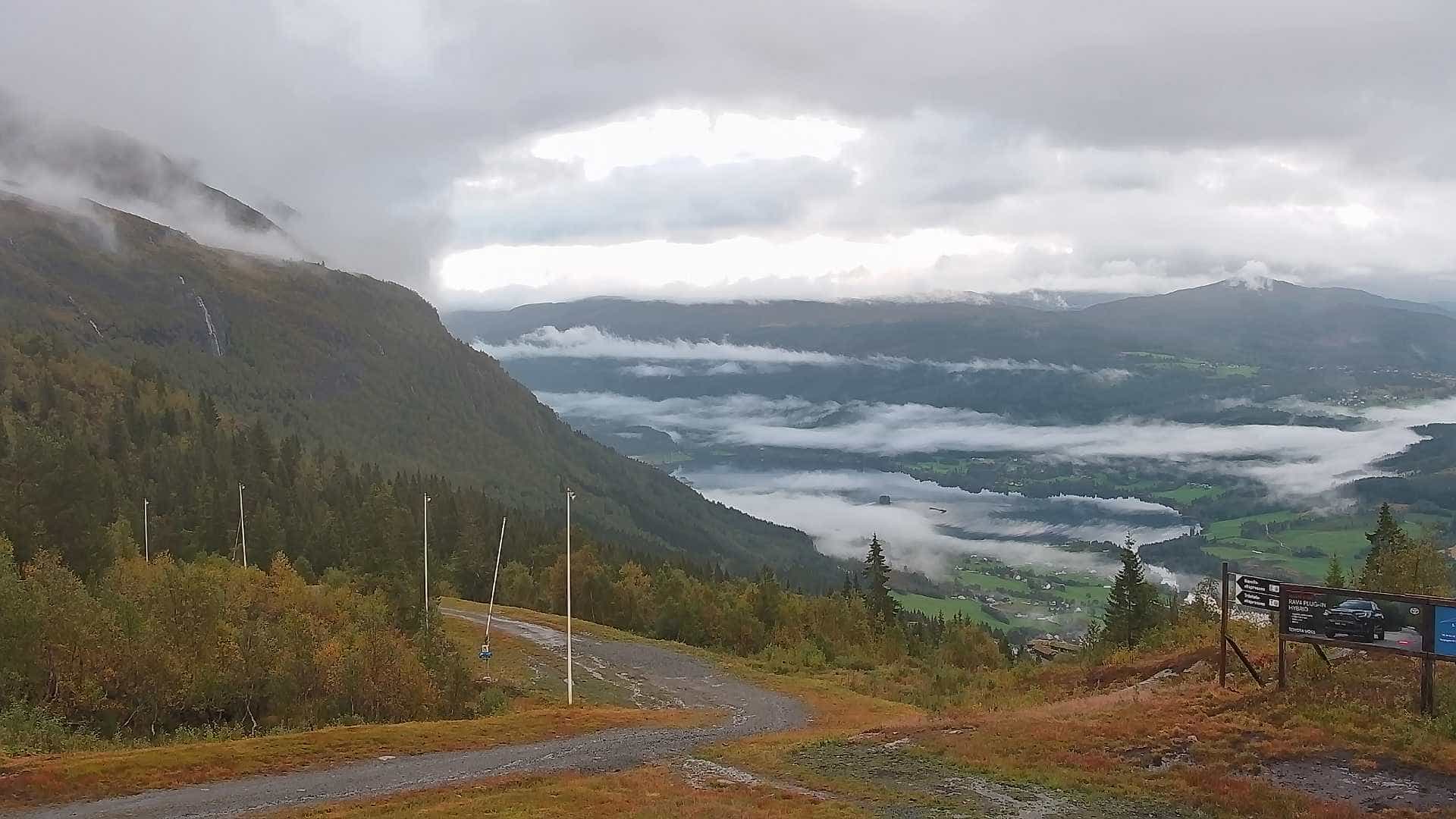 Voss Alphaparken webcam frame captured 15 September 2026 at 5:38 pm GMT+2