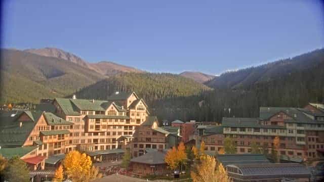 Winter Park Base Cam webcam frame captured 5 October 2026 at 5:11 pm GMT-6