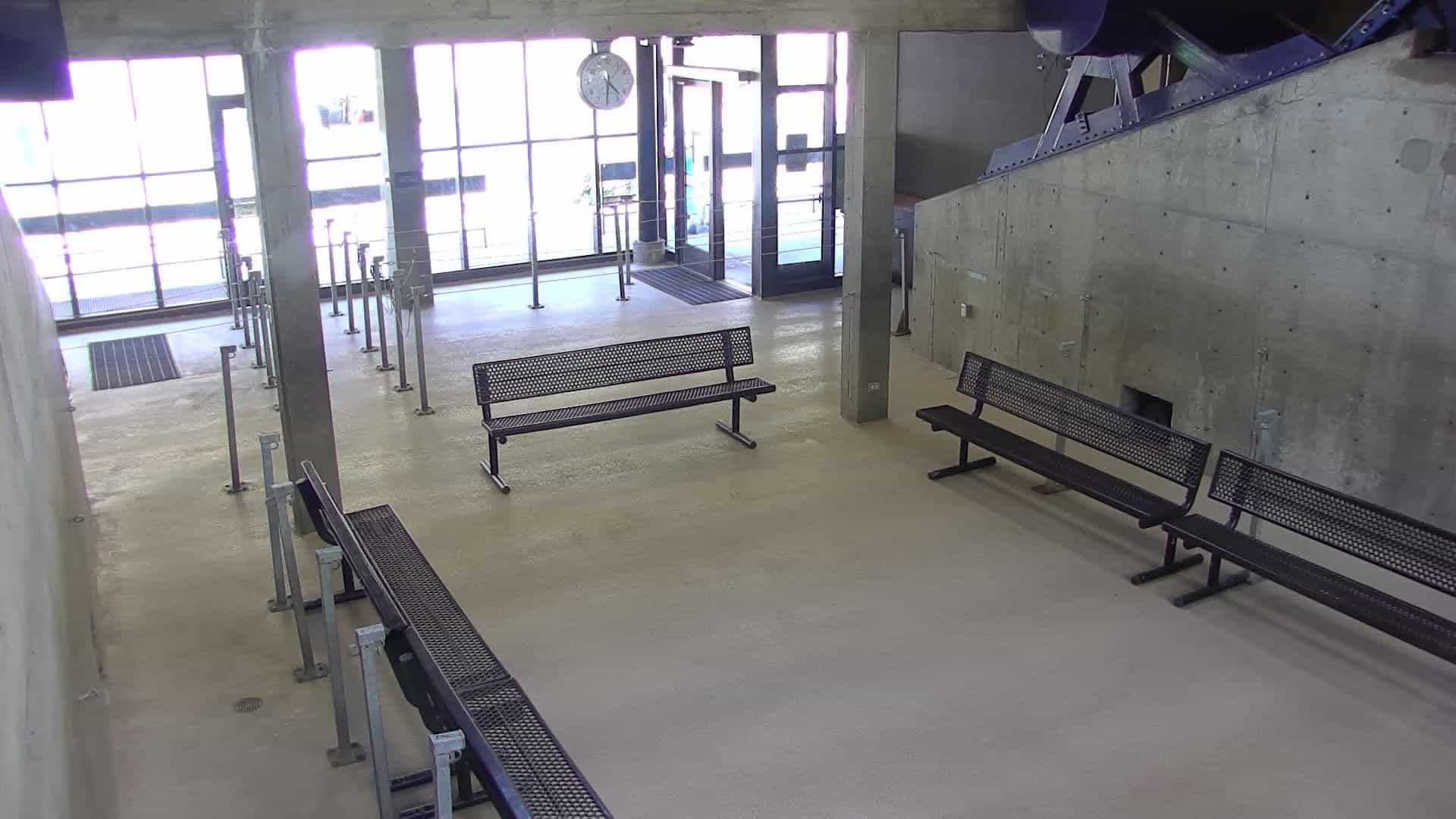 Snowbird Tram Bullpen webcam frame captured 5 October 2026 at 4:30 pm GMT-6