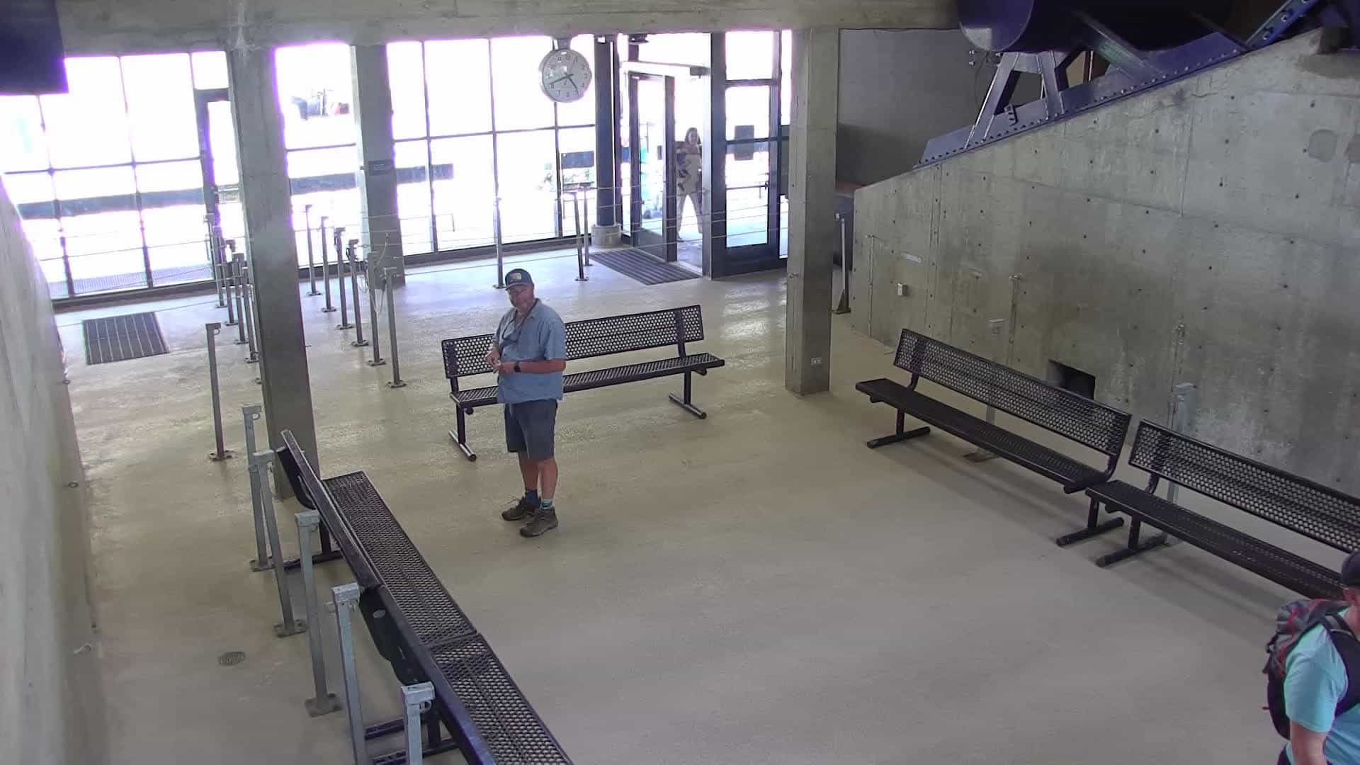 Snowbird Tram Bullpen webcam frame captured 5 October 2026 at 4:41 pm GMT-6