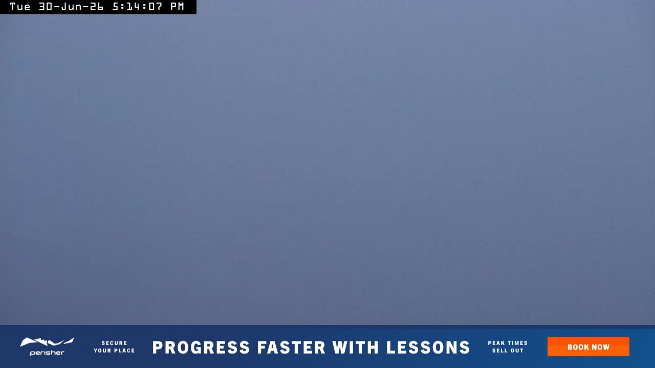 Perisher Mt Kosciuszko snow cam captured at 30 June 2026 at 5:17 pm AEST