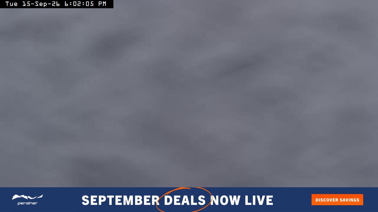Perisher Mt Kosciuszko snow cam captured at 15 September 2026 at 6:03 pm AEST