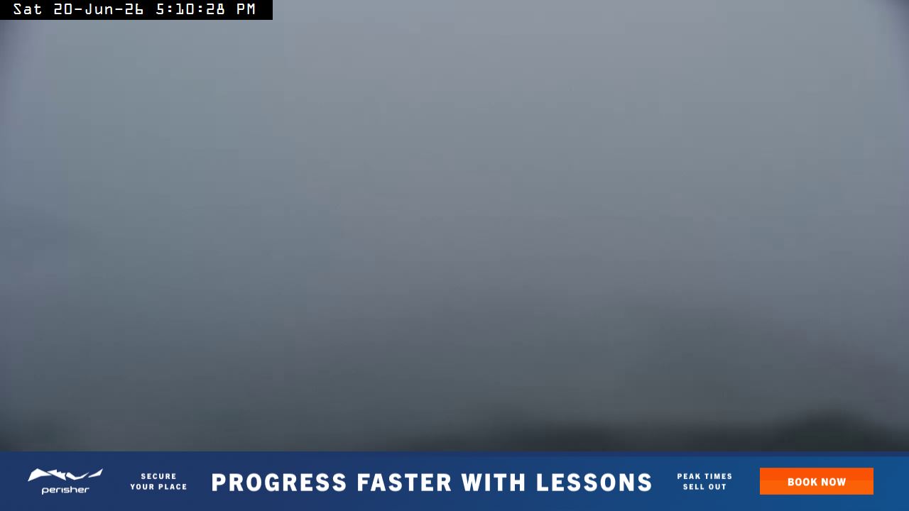 Perisher Top of Freedom snow cam captured at 20 June 2026 at 5:13 pm AEST