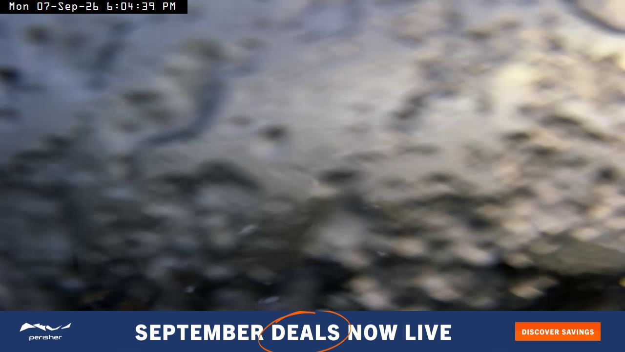 Perisher Top of Freedom snow cam captured at 7 September 2026 at 6:06 pm AEST