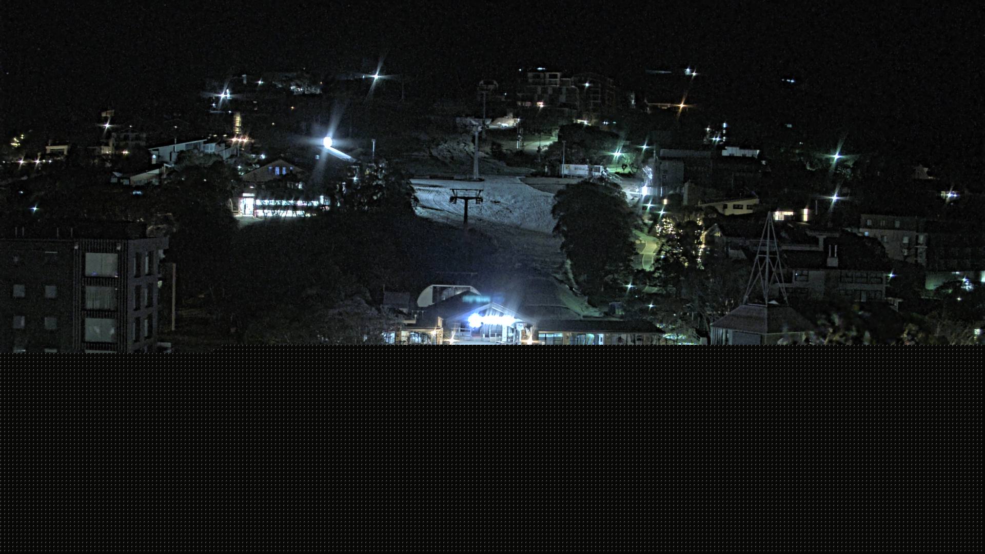 Mt Buller Village snow cam captured at 9 September 2026 at 11:49 pm AEST