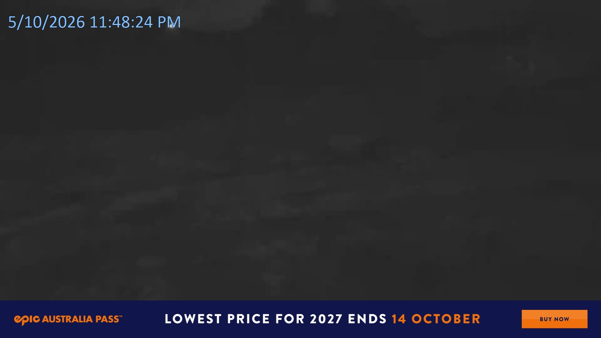 Falls Creek Towers Chair snow cam captured at 5 October 2026 at 11:51 pm AEDT