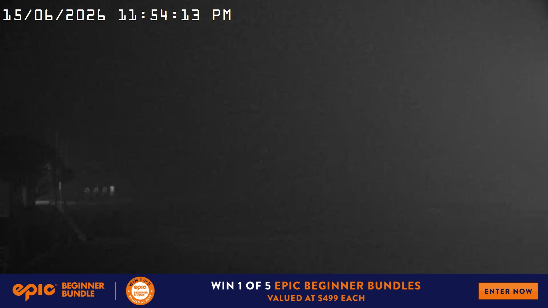 Mt Hotham Summit Trainer snow cam captured at 15 June 2026 at 11:54 pm AEST