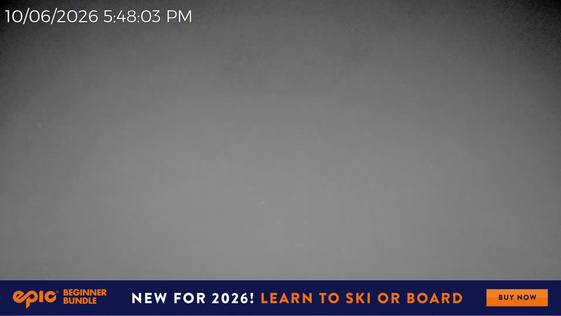Mt Hotham Upper Imagine snow cam captured at 10 June 2026 at 6:02 pm AEST