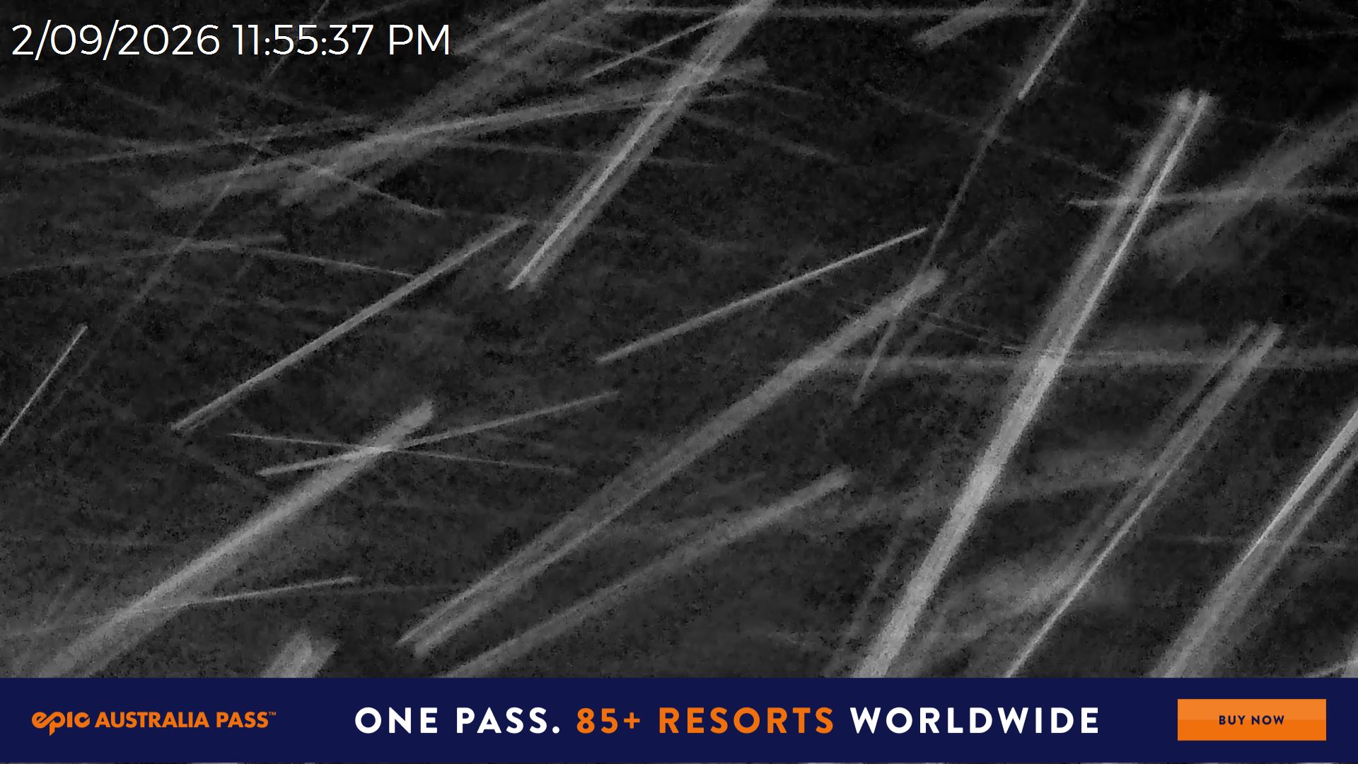 Mt Hotham Slalom Gully snow cam captured at 2 September 2026 at 11:56 pm AEST