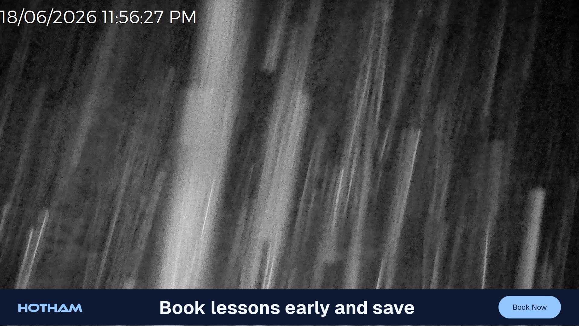Mt Hotham Snake Gully snow cam captured at 18 June 2026 at 11:57 pm AEST