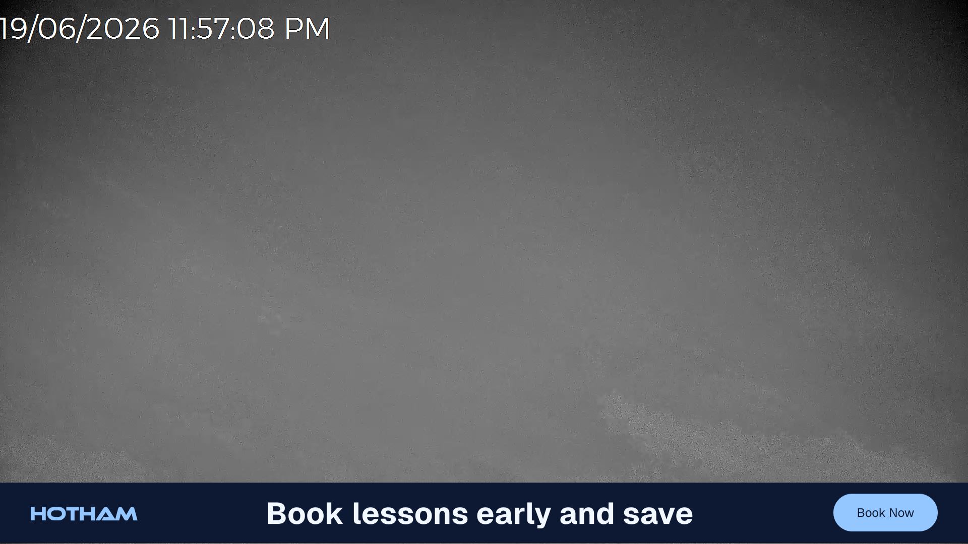 Mt Hotham Snake Gully snow cam captured at 19 June 2026 at 11:57 pm AEST