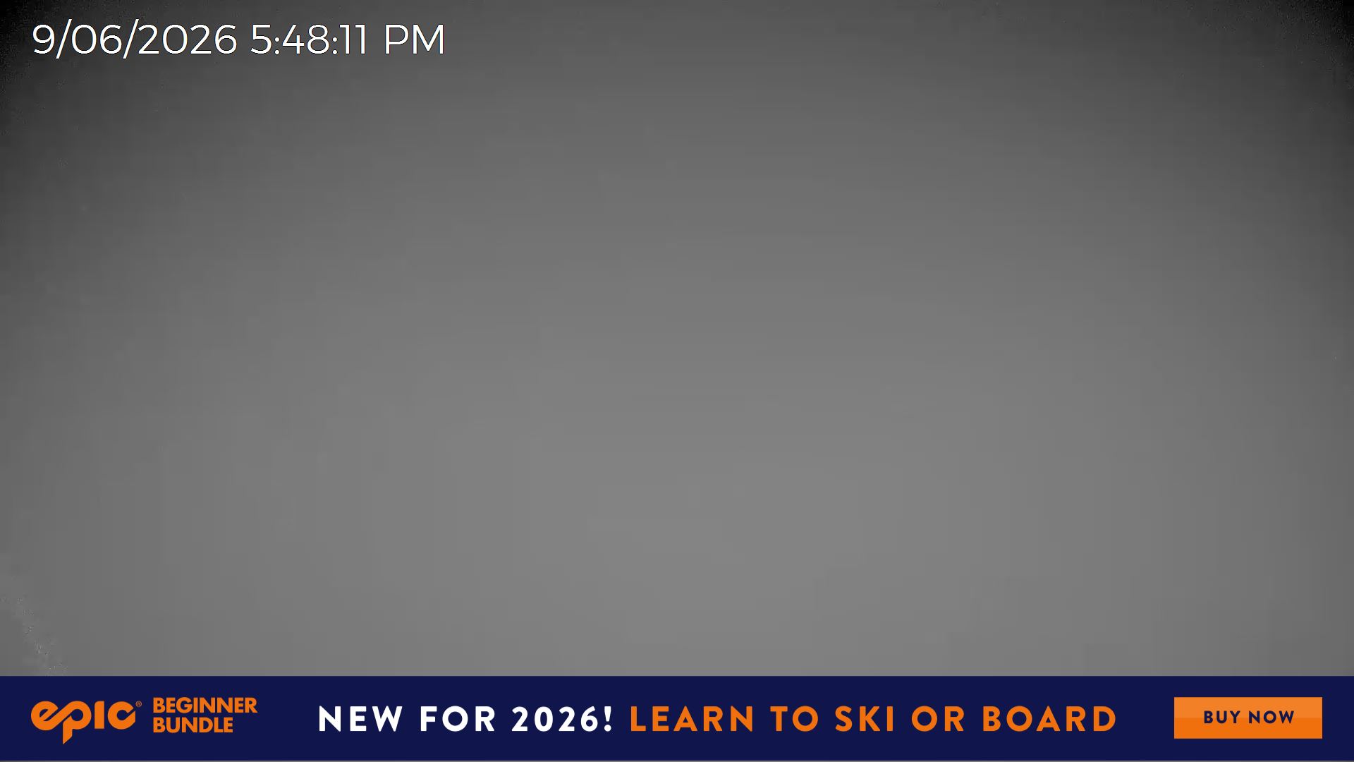 Mt Hotham Razorback snow cam captured at 9 June 2026 at 5:52 pm AEST