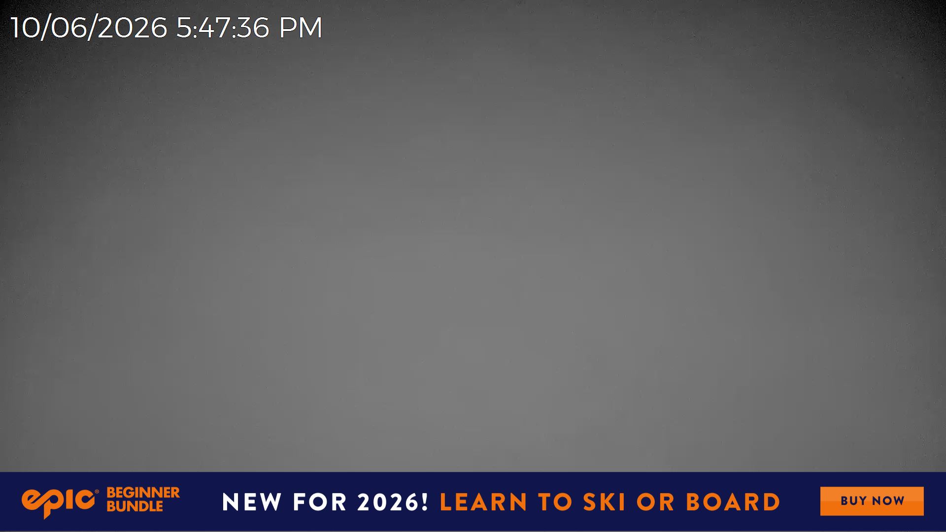 Mt Hotham Razorback snow cam captured at 10 June 2026 at 6:02 pm AEST