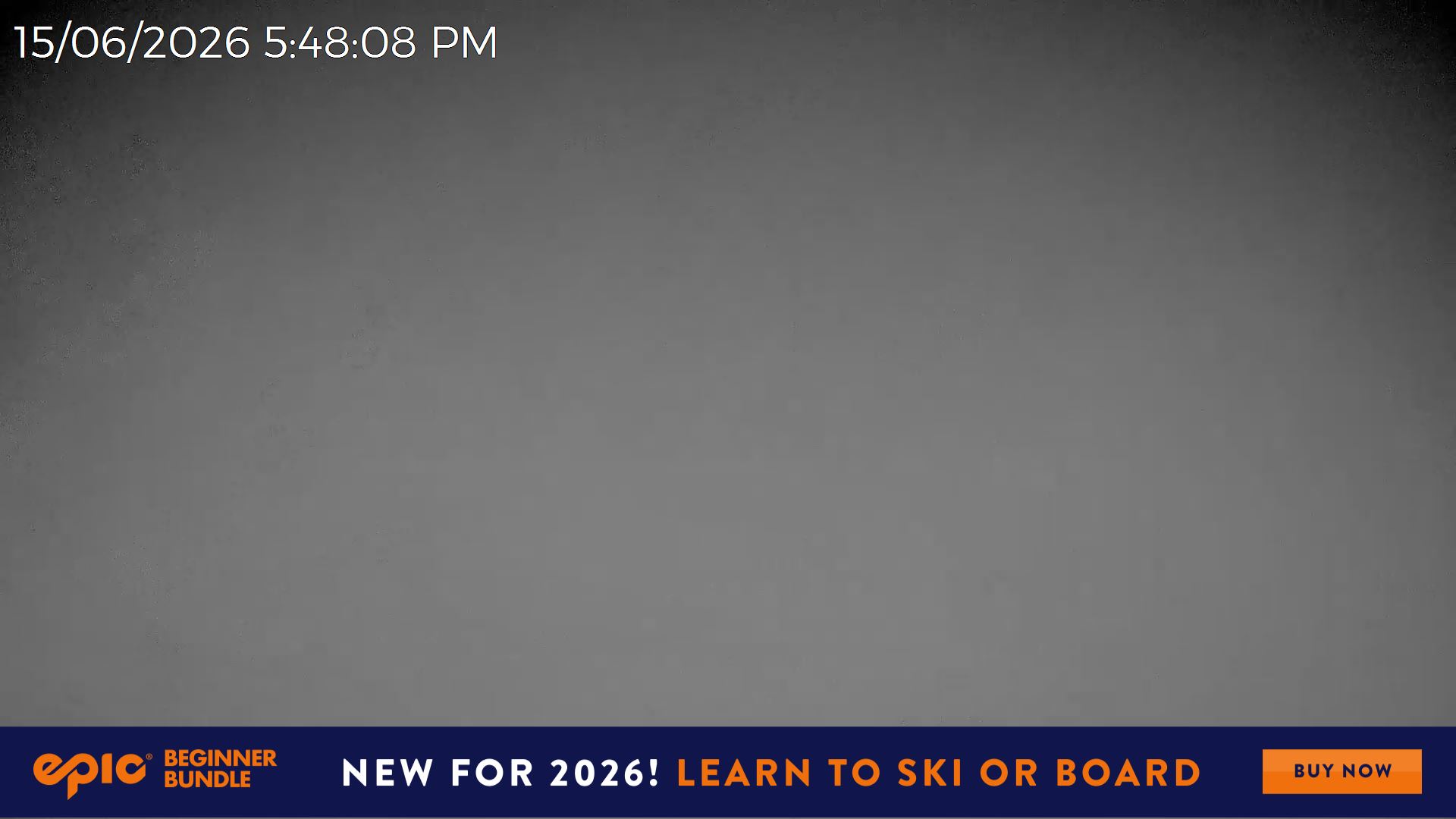 Mt Hotham Razorback snow cam captured at 15 June 2026 at 5:49 pm AEST