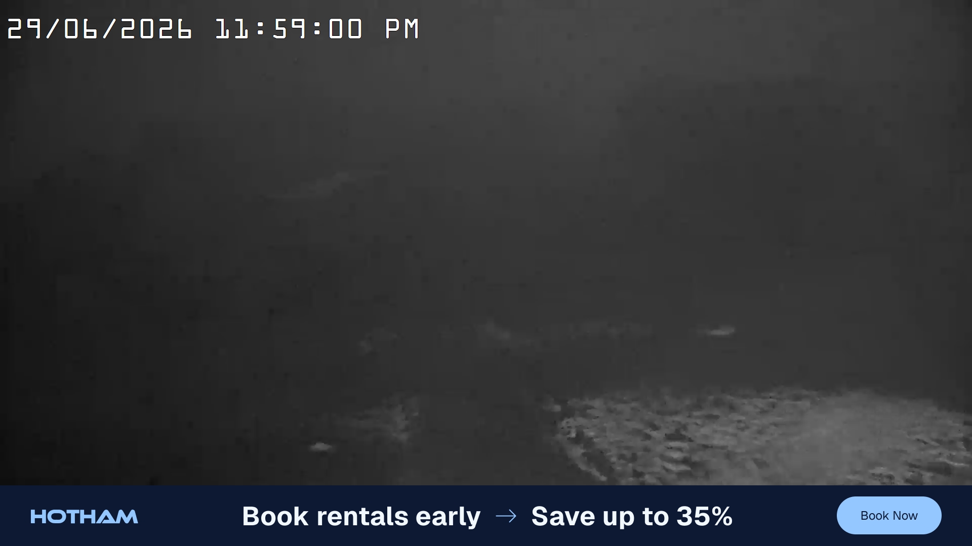 Mt Hotham Big D snow cam captured at 29 June 2026 at 11:59 pm AEST