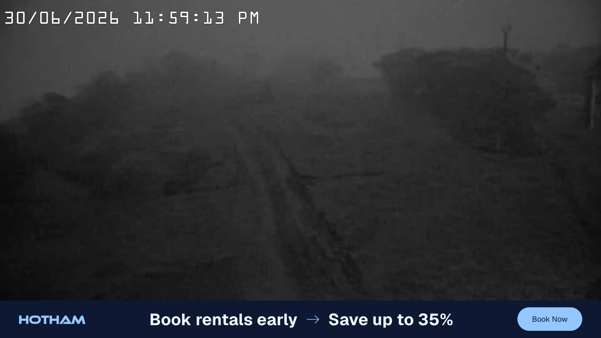 Mt Hotham Big D snow cam captured at 30 June 2026 at 11:59 pm AEST