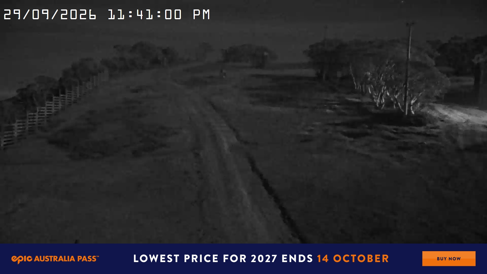 Mt Hotham Big D snow cam captured at 29 September 2026 at 11:41 pm AEST