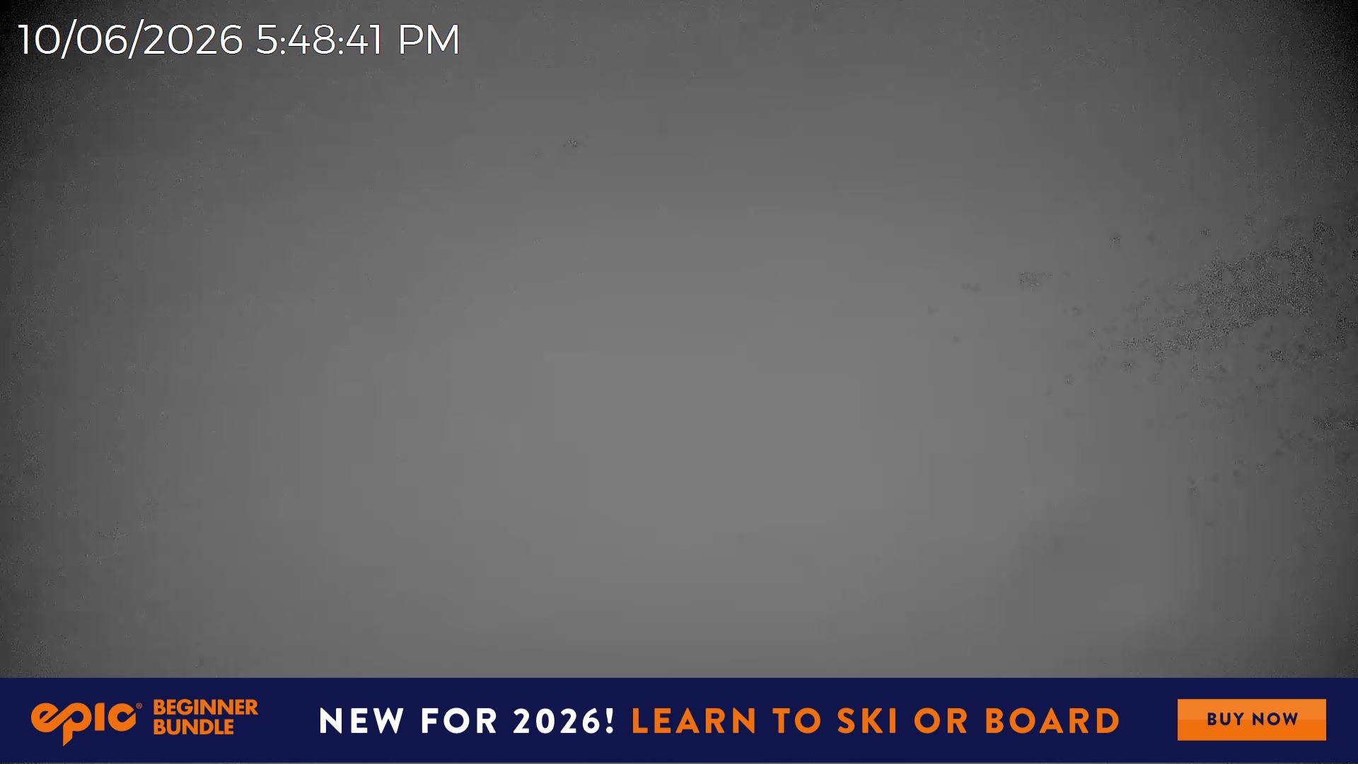 Mt Hotham Gotcha snow cam captured at 10 June 2026 at 6:02 pm AEST