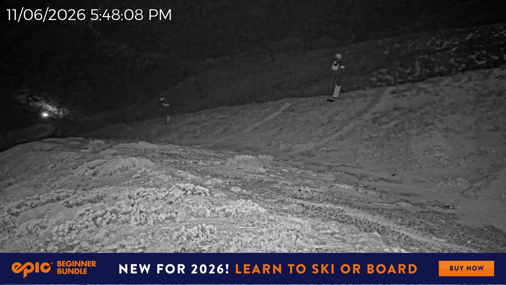 Mt Hotham Gotcha snow cam captured at 11 June 2026 at 5:50 pm AEST