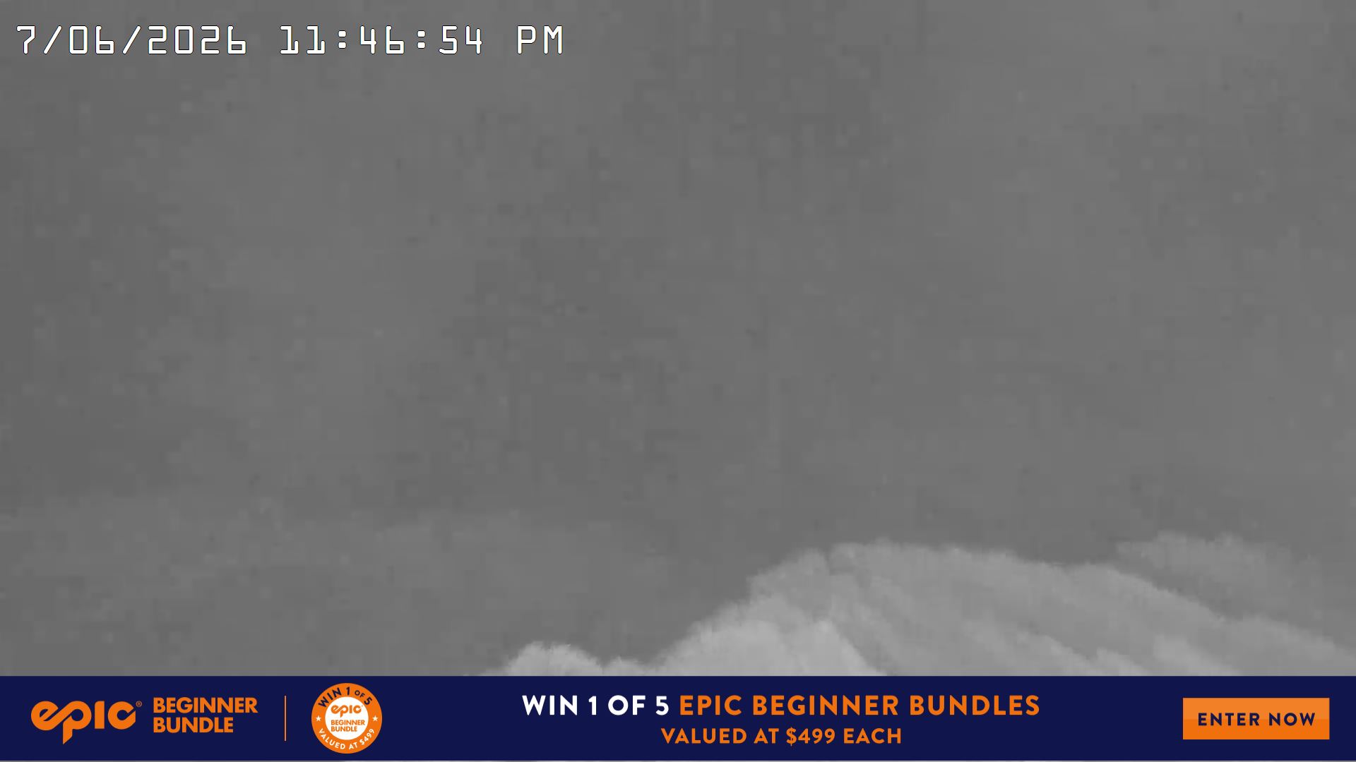 Mt Hotham Golden Point snow cam captured at 7 June 2026 at 11:52 pm AEST