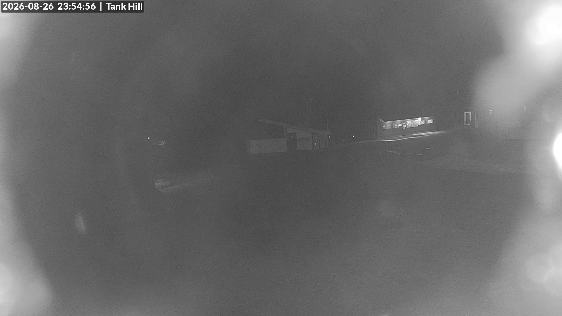 Mt Baw Baw Tank Hill snow cam captured at 26 August 2026 at 11:55 pm AEST