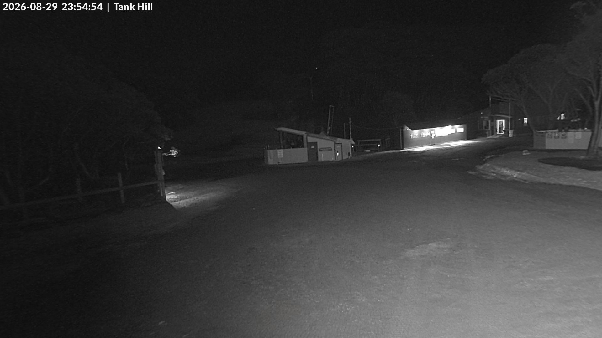 Mt Baw Baw Tank Hill snow cam captured at 29 August 2026 at 11:58 pm AEST