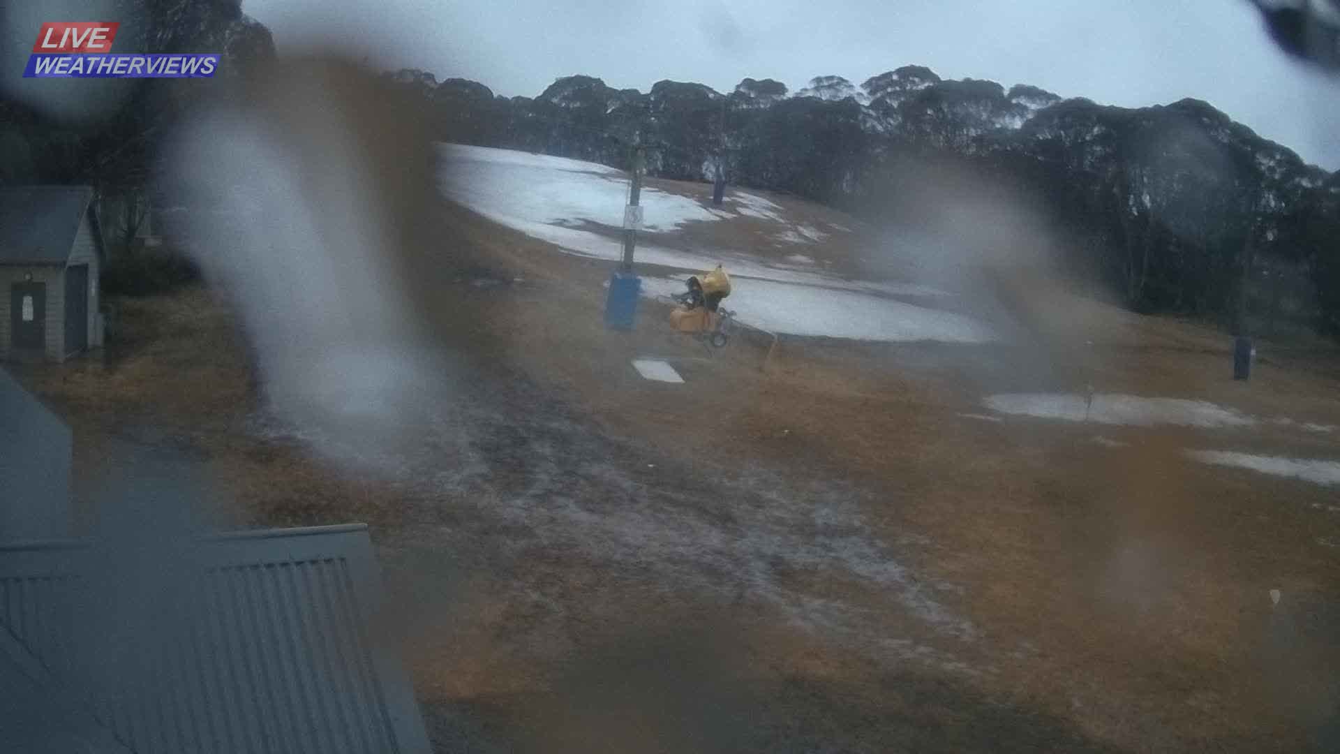 Dinner Plain Cobungra Platter snow cam captured at 19 August 2026 at 6:10 pm AEST
