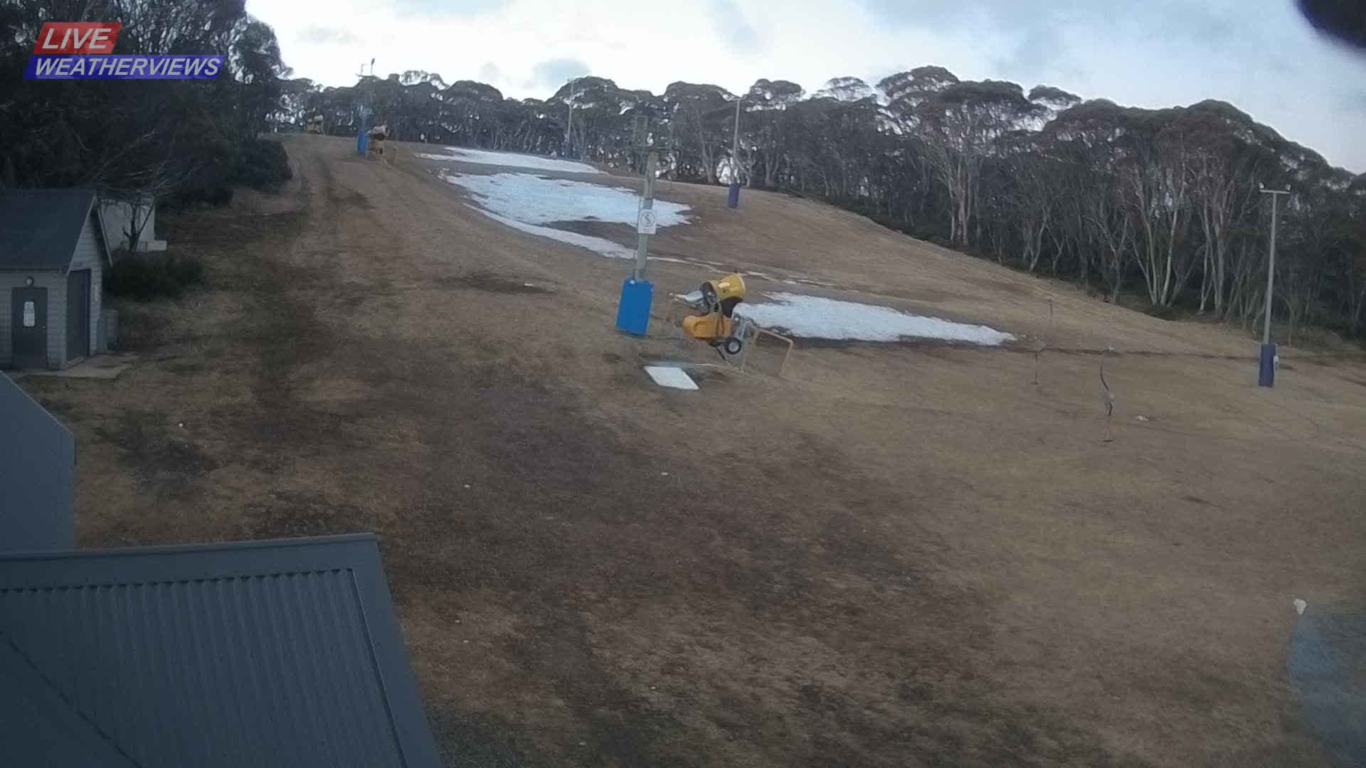 Dinner Plain Cobungra Platter snow cam captured at 22 August 2026 at 6:10 pm AEST