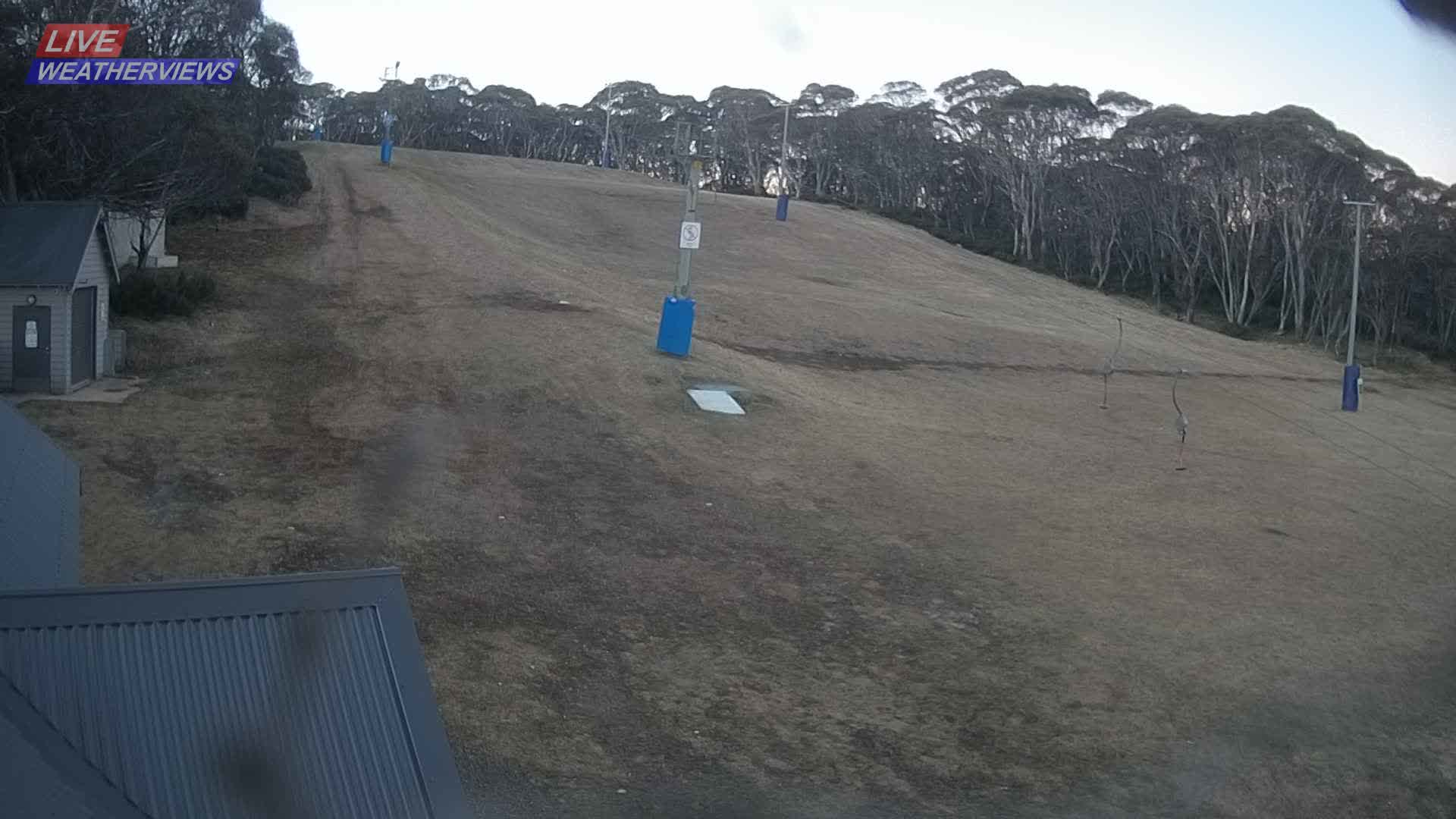 Dinner Plain Cobungra Platter snow cam captured at 31 August 2026 at 6:10 pm AEST