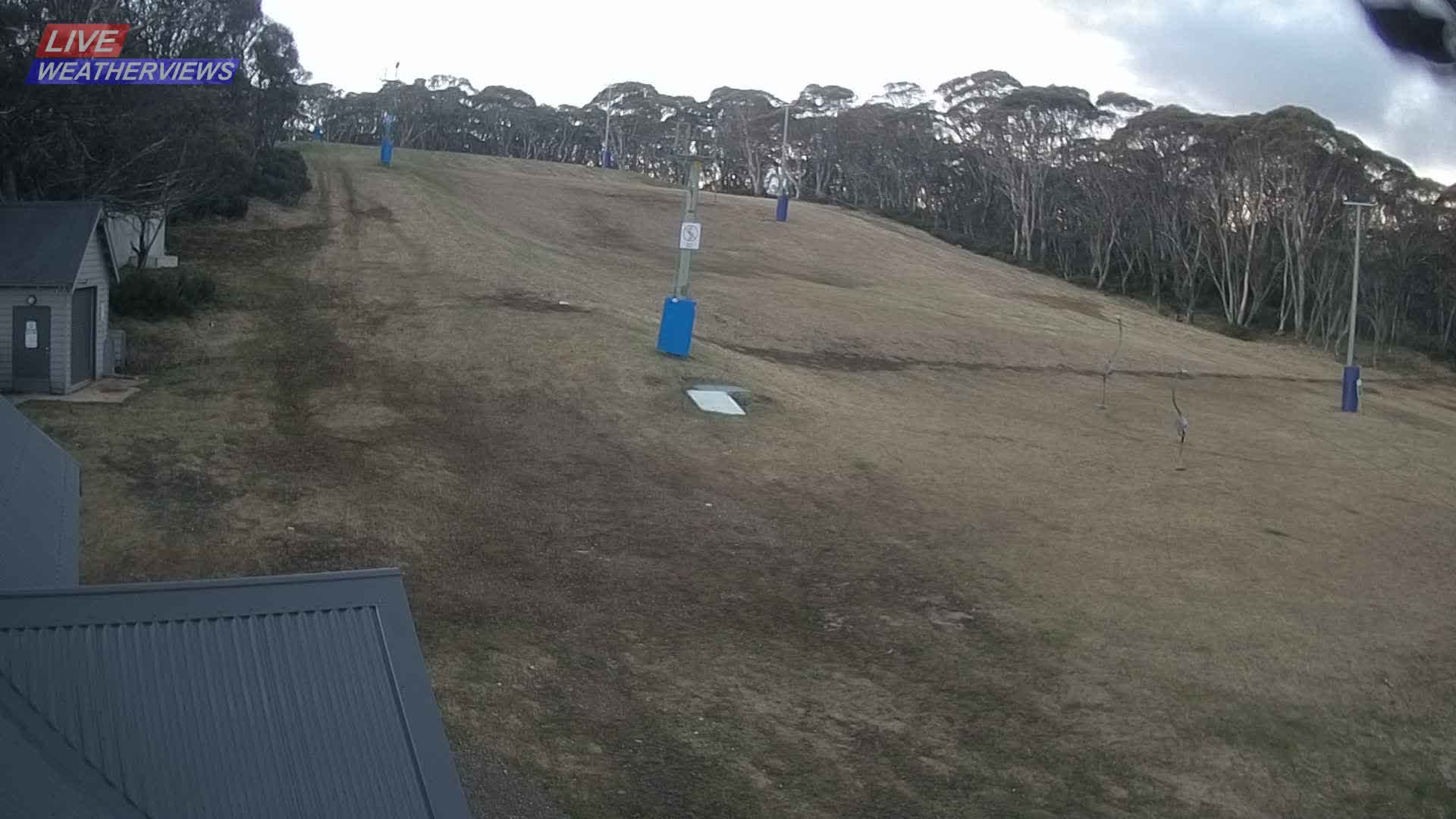 Dinner Plain Cobungra Platter snow cam captured at 6 September 2026 at 6:05 pm AEST